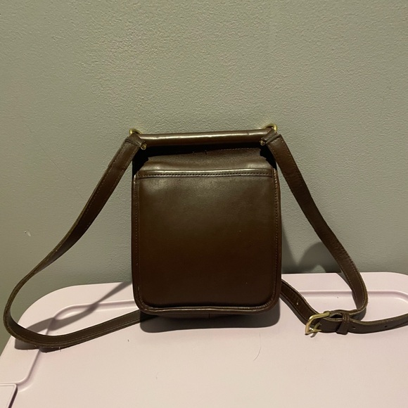 Coach Brown Leather Crossbody Bag - Picture 2 of 14